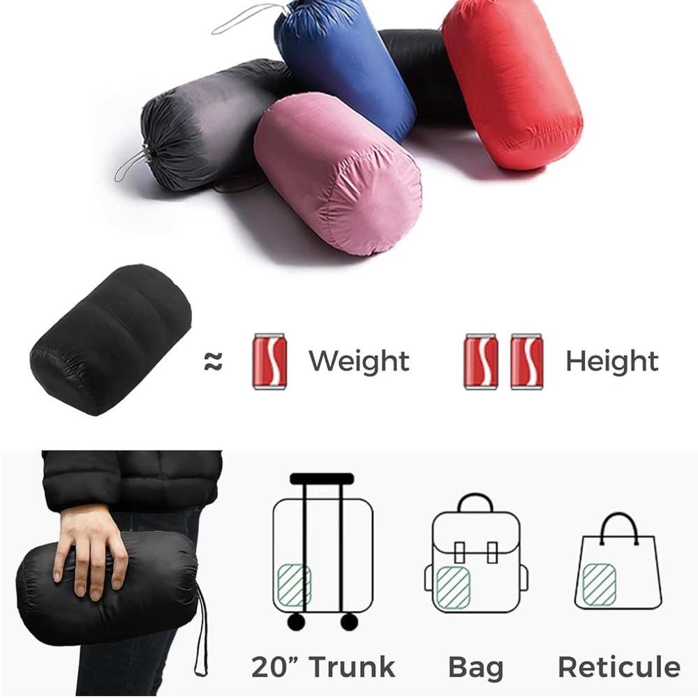 Wantdo Packable Down Lightweight Puffer Jacket, S… - image 6